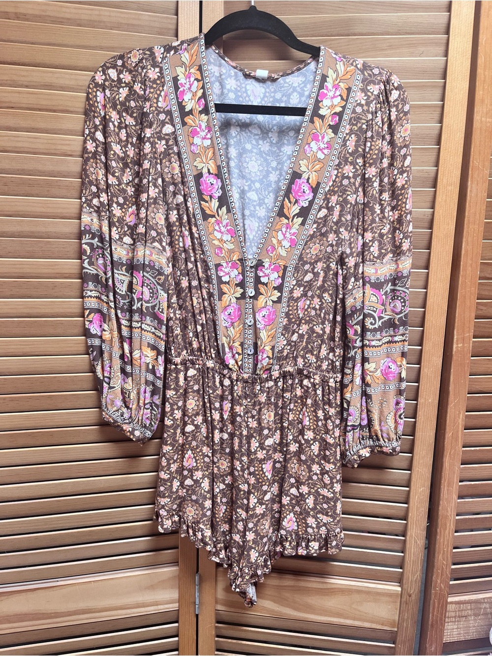 Spell & Gypsy Boho Floral Romper